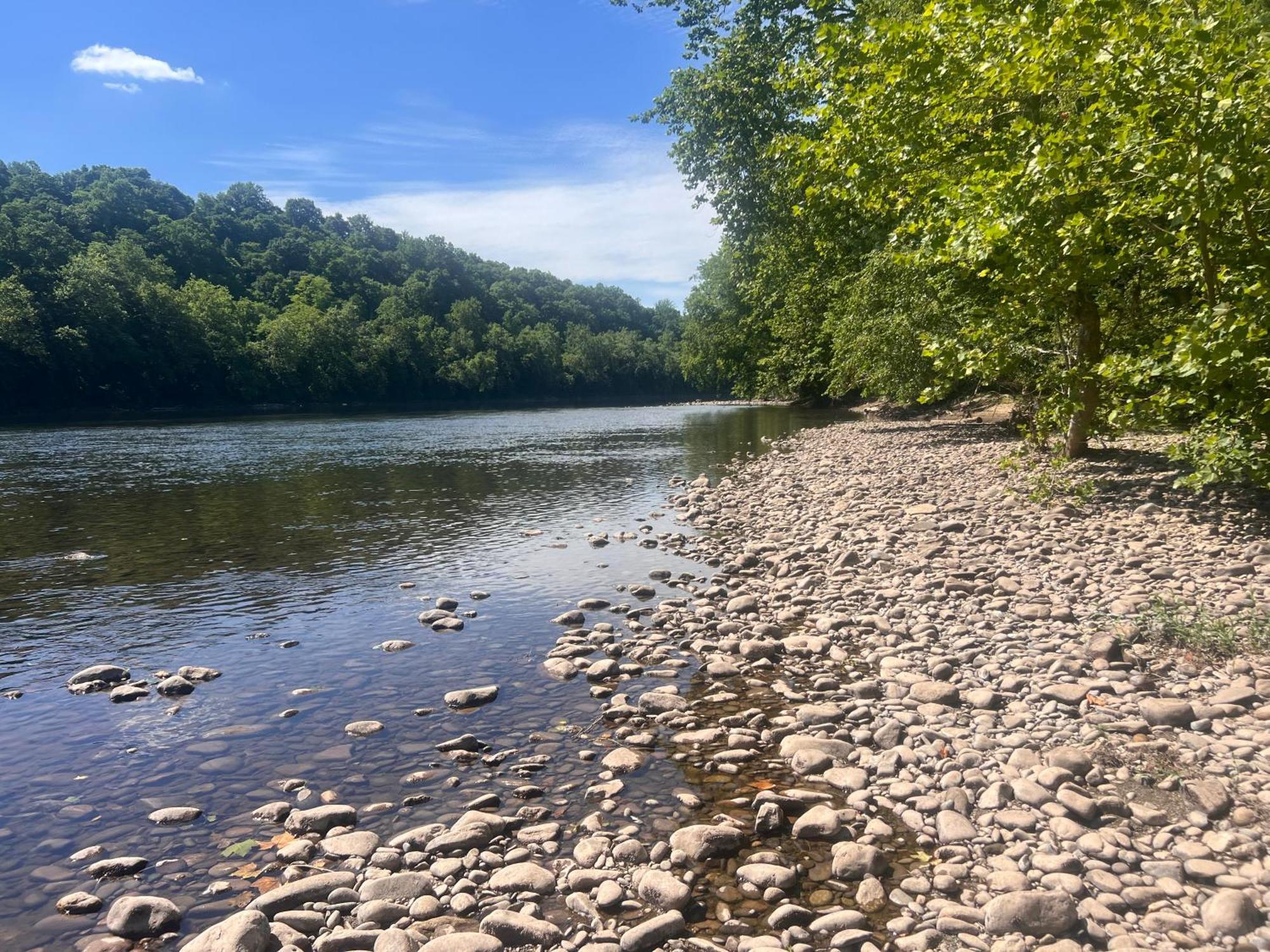 Beautiful River Front Home With Private Pool Phillipsburg Exterior photo
